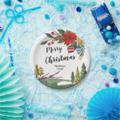 クリスマス ペーパープレート (パーティー)