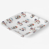 クリスマス ペーパープレート (傾斜あり)