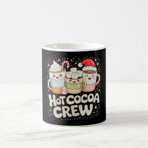 クリスマス ホットココア クリュー Xmas ホリデー ファミリー コーヒーマグカップ