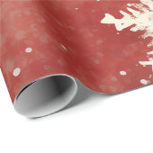 クリスマス，ホットピンク，グルービー，ヴィンテージ，レトロ，モダン,197 ラッピングペーパー (ロールコーナー)