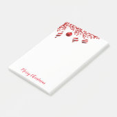 クリスマス・ホリデーのポストItメモ ポストイット (アングル)