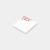 クリスマス・ホリデーのポストItメモ ポストイット (アングル)