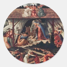 クリスマス・ホリデーの子供向け本 ラウンドシール