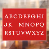 クリスマス・ホリデーのLなし ウィンドウサイン (シート2)