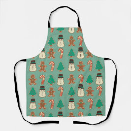 クリスマス/ホリデークッキー エプロン