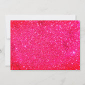 クリスマス |ホリデーパーティーエレガントレッドキャンディーケーン 招待状 (裏面)