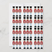 クリスマス・ホリデーパーティー 招待状 (裏面)