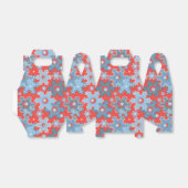 クリスマス・ホリデーフェスティバル冬の雪の結晶が明るい フェイバーボックス (折り畳みなし)