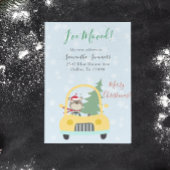 クリスマス・ホリデー引越し発表私が引っ越した 案内ポストカード