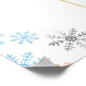 クリスマス・ホリデー性別が投票委員会を明らかにする ポスター (角)