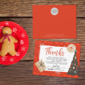 クリスマス・ホリデー |お客様ありがとうございます サンキューカード