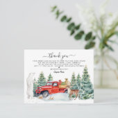 クリスマス・ホリデー |お客様ありがとうございます サンキューカード (スタンド正面)