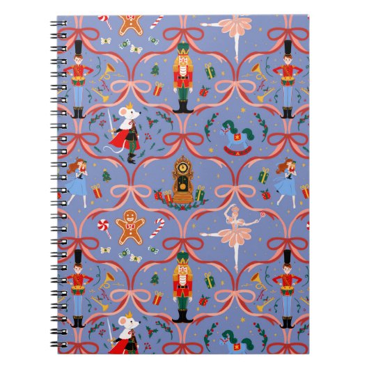クリスマス・ホリデー - くるみ割り人形のノート ノートブック (正面)