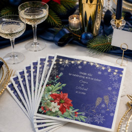クリスマス ホリデー ウェディング ペーパー ナプキン