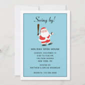 クリスマス・ホリデー・オープンハウス招待状 招待状 (正面)