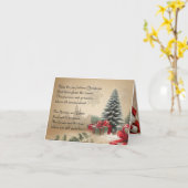 クリスマス・ホリデー カード (黄色い花)