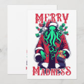 クリスマス ホリデー カード (正面/裏面)