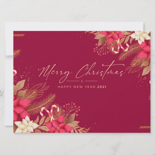 クリスマス ホリデー カード (正面)