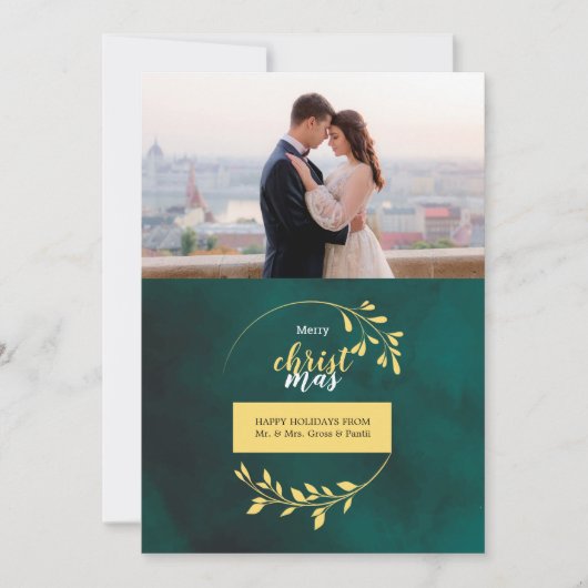 クリスマス ホリデー カード (正面)