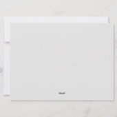 クリスマス ホリデー カード (裏面)