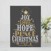 クリスマス ホリデー カード (スタンド正面)