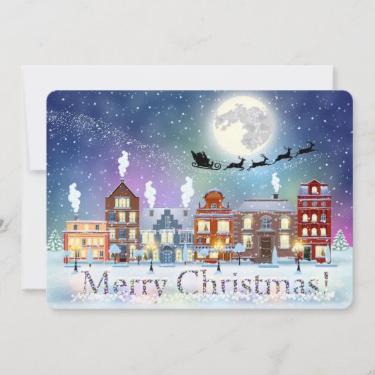 クリスマス ホリデー カード (正面)