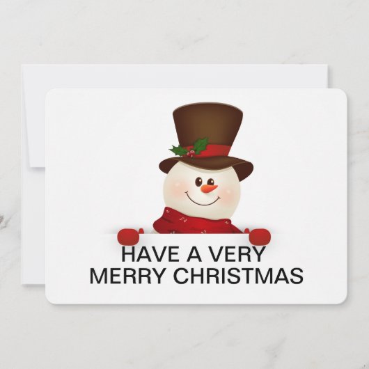 クリスマス ホリデー カード (正面)