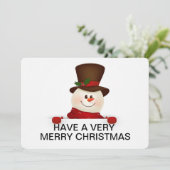 クリスマス ホリデー カード (スタンド正面)