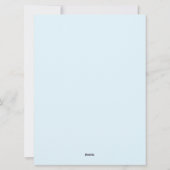 クリスマス ホリデー カード (裏面)