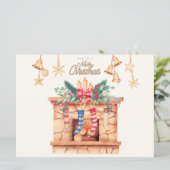 クリスマス ホリデー カード (スタンド正面)