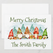 クリスマス ホリデー カード (正面/裏面)