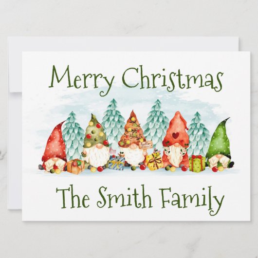 クリスマス ホリデー カード (正面)