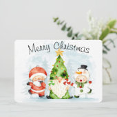 クリスマス ホリデー カード (スタンド正面)