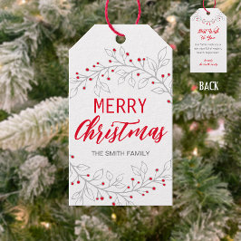 クリスマス/ホリデー ギフトタグ