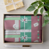 クリスマス・ホリデー・ギフトモザイク 薄葉紙 (ギフト)