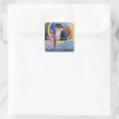 クリスマス・ホリデー・ギフト・シール スクエアシール (バッグ)