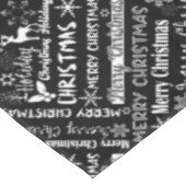 クリスマス・ホリデー、クリスマス・パターン テーブルクロス (アングル)