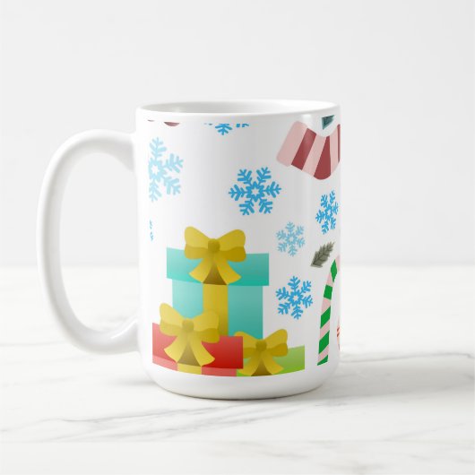 クリスマス ホリデー コーヒーマグ 2024 コーヒーマグカップ (左)