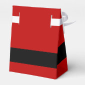 クリスマス・ホリデー |サンタベルト |パーソナライズされた | フェイバーボックス (裏面サイド)