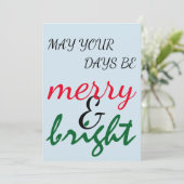 クリスマス・ホリデー シーズンカード (スタンド正面)