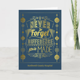 クリスマス・ホリデー・スタッフボランティア事務所 カード