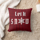 クリスマス ホリデー スノーフレーク 枕 (ブランケット)