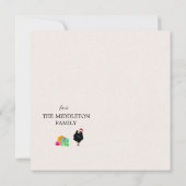 クリスマス・ホリデー・チキン・ロースター・グリーティスペインのング (裏面)