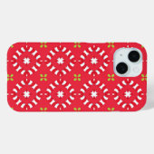 クリスマス ホリデー チャーム パターン 04 - Case-Mate iPhoneケース (裏面 (横))