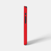 クリスマス・ホリデー ディルピクルス 赤 iPhone カーソン iPhoneケース (左側面)