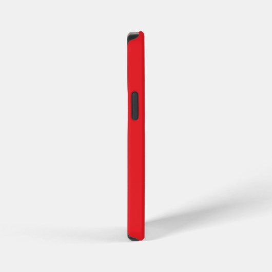 クリスマス・ホリデー ディルピクルス 赤 iPhone カーソン iPhoneケース (右側面)