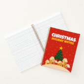クリスマス ホリデー トラディションズ ノートブック 線あり (内部)
