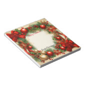 クリスマス・ホリデー ノートパッド (アングル)