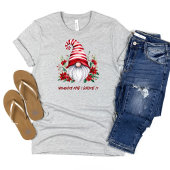 クリスマス+ホリデー+ノーム+おもしろ+辛口 Tシャツ
