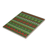クリスマス ホリデー パターン タイル (側面)